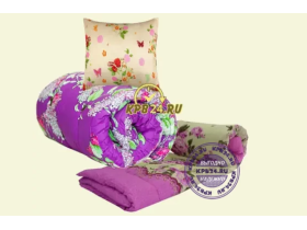 Комплект (ВАХТА) матрас, подушка, одеяло